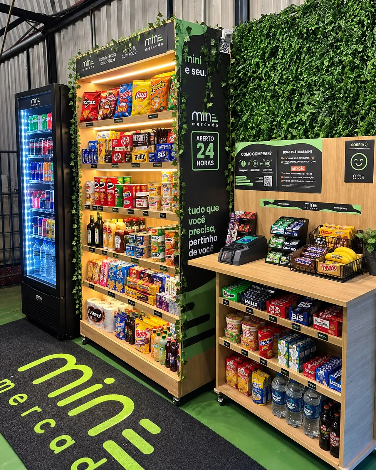 Mini mercado empresarial